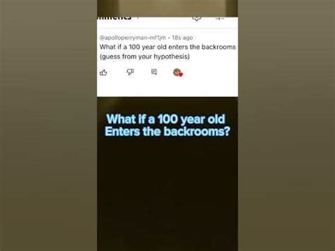 What if a 10 year old enters the backrooms?