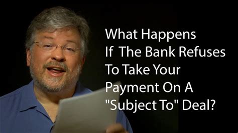 What if a bank refuses to give you your money?