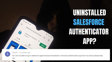 What if authenticator app is uninstalled?