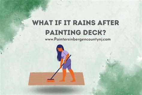 What if it rains after you paint?