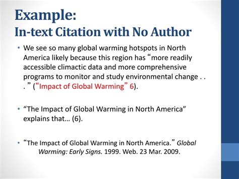What if there is no author for APA in text citation?