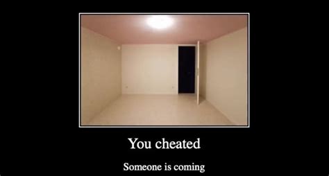 What if you cheat in the Backrooms?