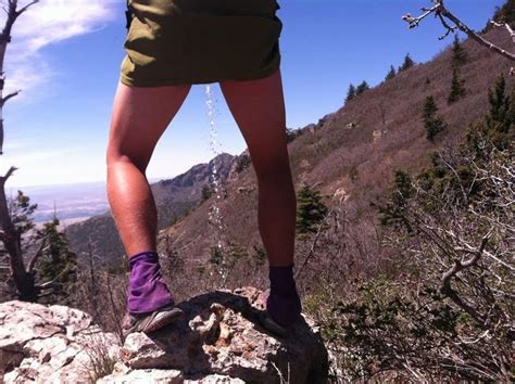 What if you need to pee during a hike?