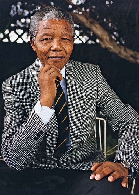 What influenced Nelson Mandela to?
