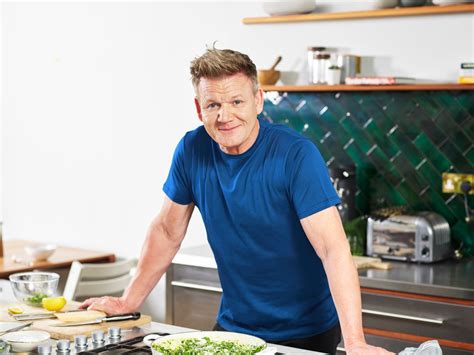 What inspired Gordon Ramsay to cook?