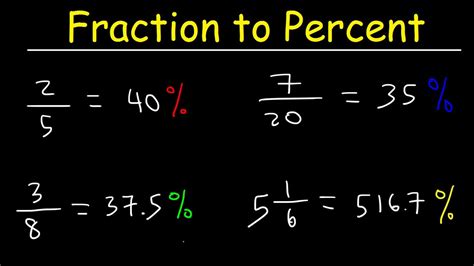 What is .7 as a fraction and percent?