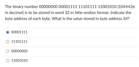 What is 00000000 in binary?
