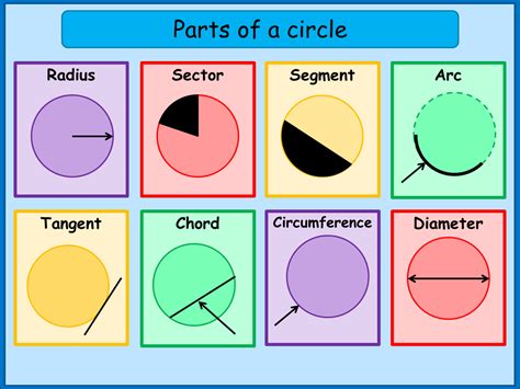 What is 1 4 in a circle?