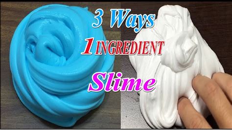 What is 1 ingredient for slime?