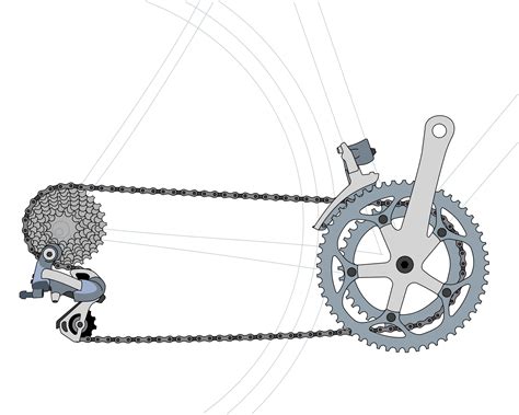 What is 1 to 1 gearing on a bike?