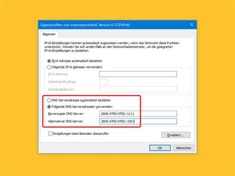 What is 1.1.1.1 IPv6 DNS?