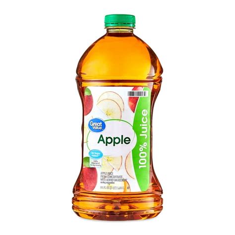 What is 100% apple juice?