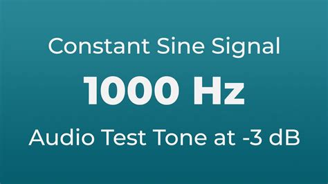 What is 1000 Hz used for?