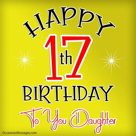 What is 17th birthday called?