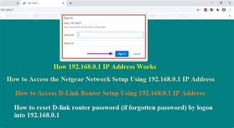 What is 192.168 0.1 IP address?