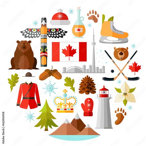 What is 2 Canadian symbols?
