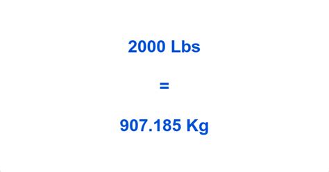 What is 2000 pounds called?