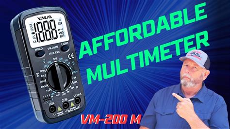 What is 200m on multimeter?