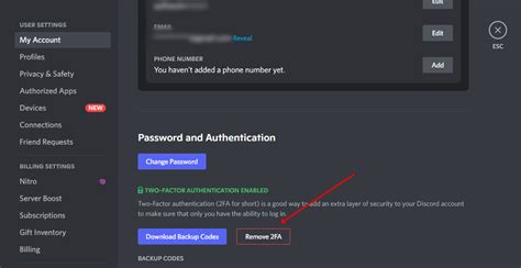 What is 2FA on discord?