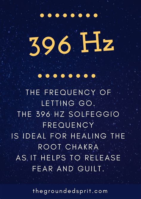 What is 396 Hz good for?