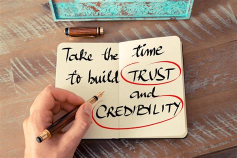 What is 4 keys of building trust?