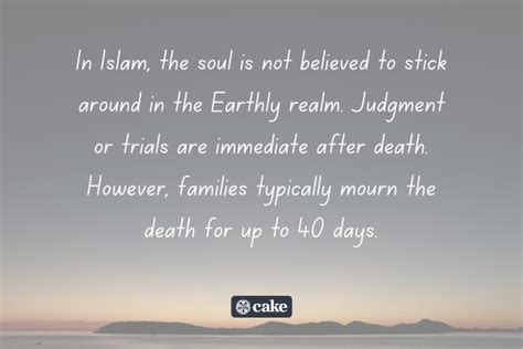 What is 40 days after death in Islam?