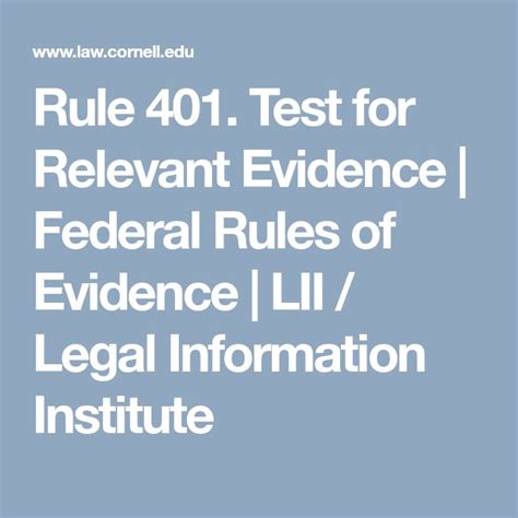 What is 401 pa rules of evidence?