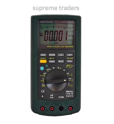 What is 50000 count in multimeter?