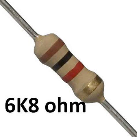 What is 6.8K resistor?