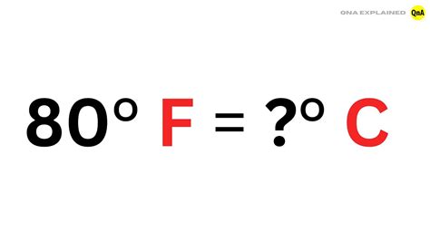 What is 80 degrees Fahrenheit in Celsius?