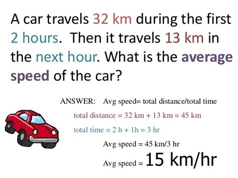 What is 80km in 2 hours?