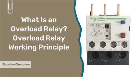 What is 95 and 96 on overload relay?