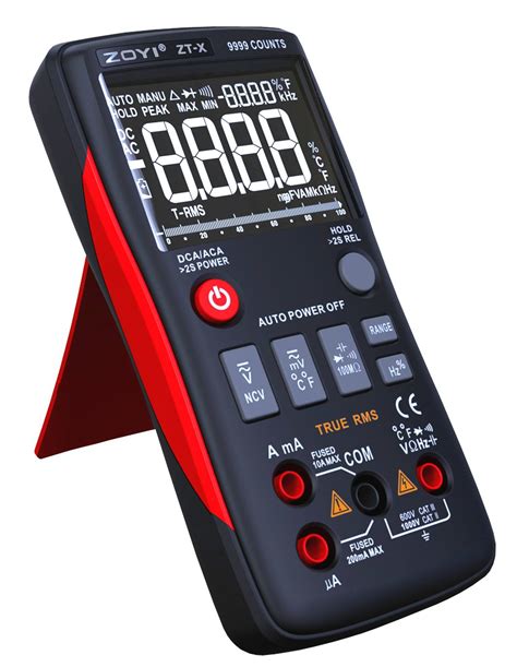 What is 9999 counts multimeter?