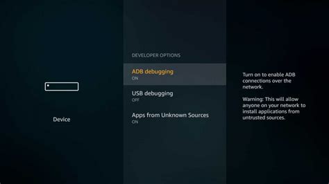 What is ADB debugging on Firestick?