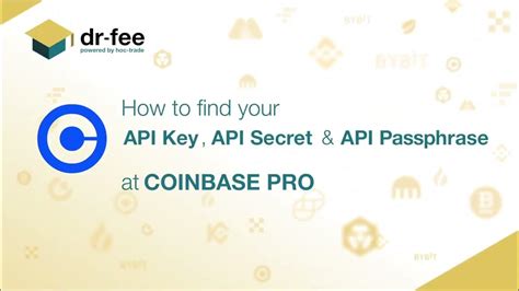 What is API key vs API secret Coinbase?