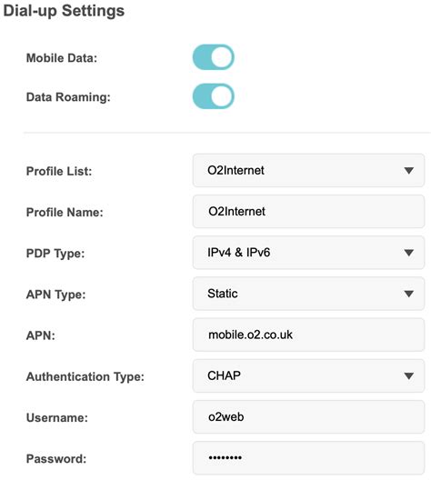 What is APN in TP Link router?