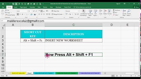 What is Alt F in Excel?