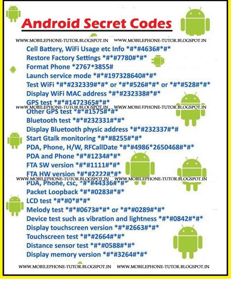 What is Android secret code?