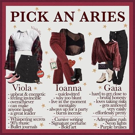 What is Aries favorite style?
