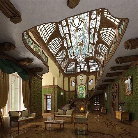 What is Art Nouveau interior design?