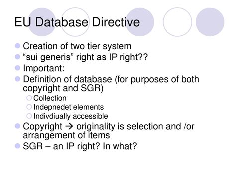 What is Article 7 of the EU Database Directive?