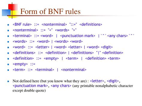 What is BNF in texting?