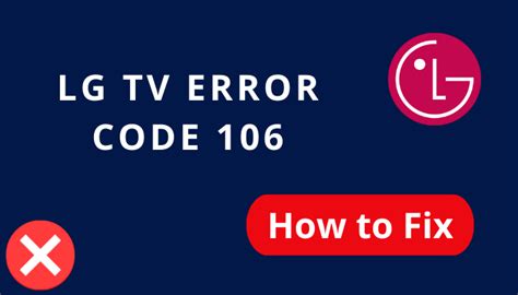What is BT error code 106?
