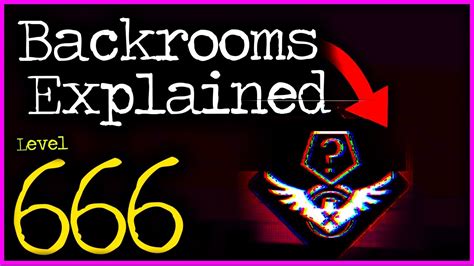 What is Backrooms level 666?