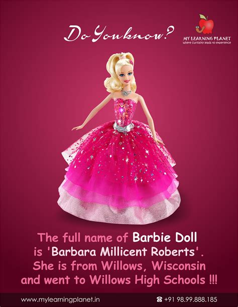 What is Barbie's full name?