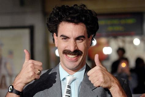 What is Borat's accent?