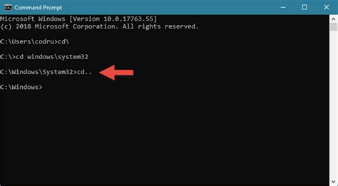 What is CD command prompt?
