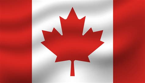 What is Canada's famous flag?