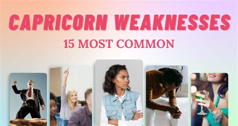 What is Capricorn weak at?