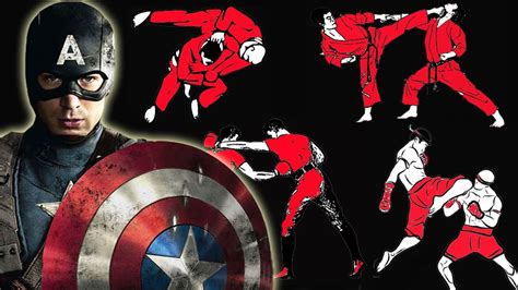 What is Captain America's main fighting style?